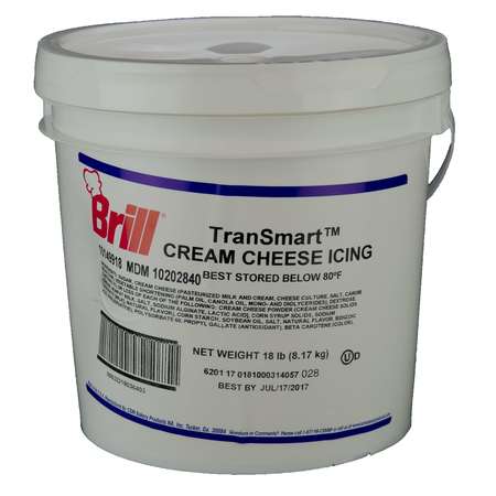 BRILL Brill Transmart Cream Cheese Icing 18lbs 10202840